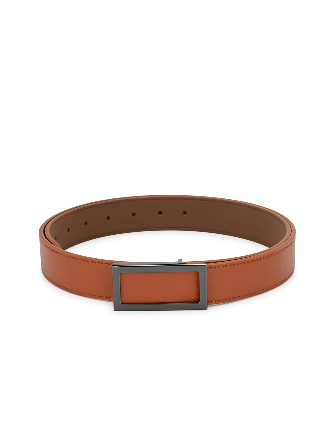 

Calvadoss Tan PU Texas Leather Belt