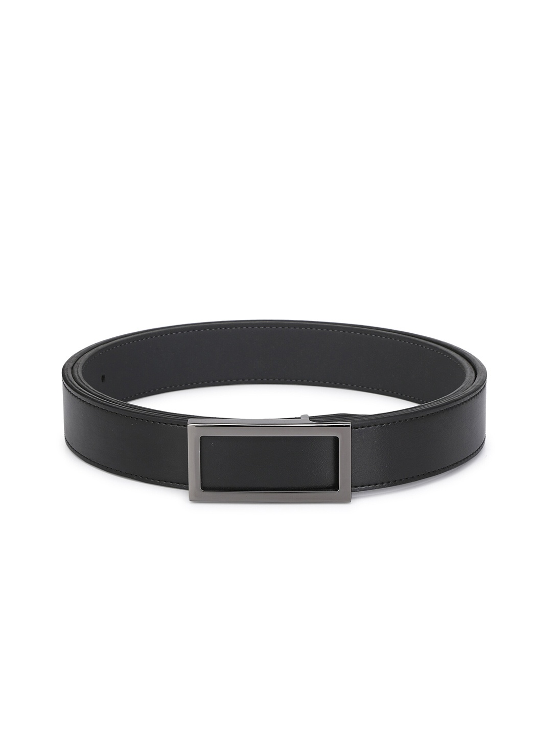 

Calvadoss Girls Black Solid LEATHER FINISH PU Belt