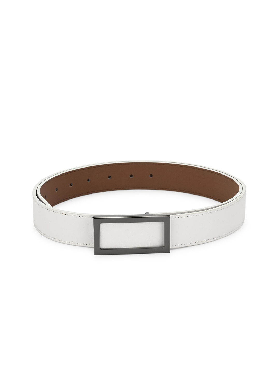 

Calvadoss Girls White PU Belt