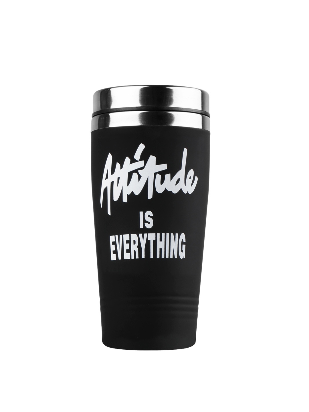 

Archies Black & White Printed Stainless Steel Sipper Water Bottle