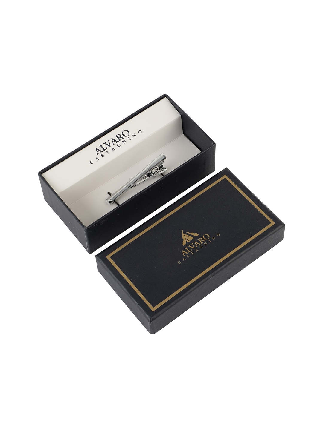 

Alvaro Castagnino Men Silver Toned Brooch