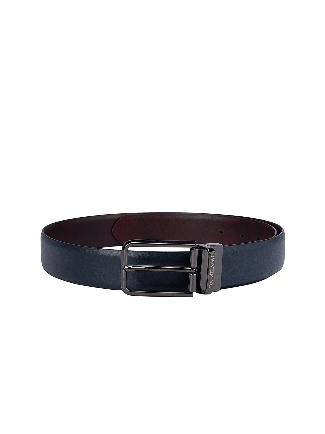 

Da Milano Men Blue Leather Belt