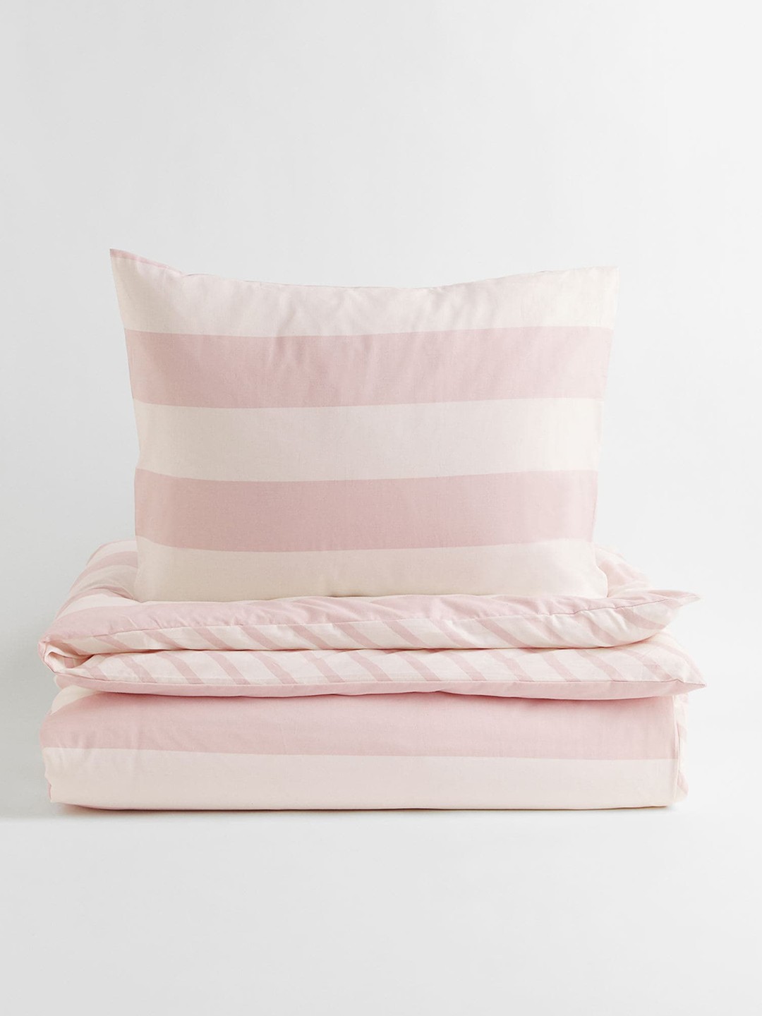 

H&M Pink & Peach Single Duvet Pure Cotton Cover Set
