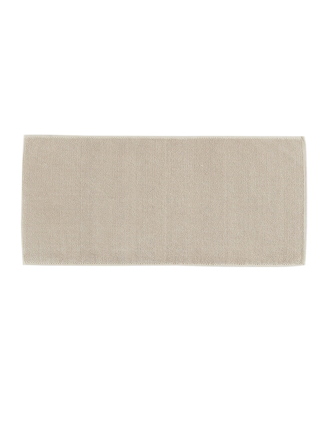 

H&M Beige Solid Pure Cotton Bath Mat