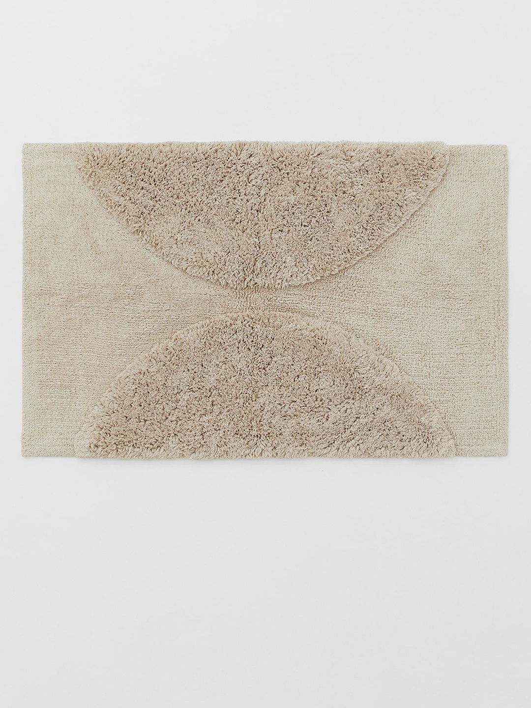 

H&M Beige Pure Cotton Anti-Slip Tufted Bath Mat