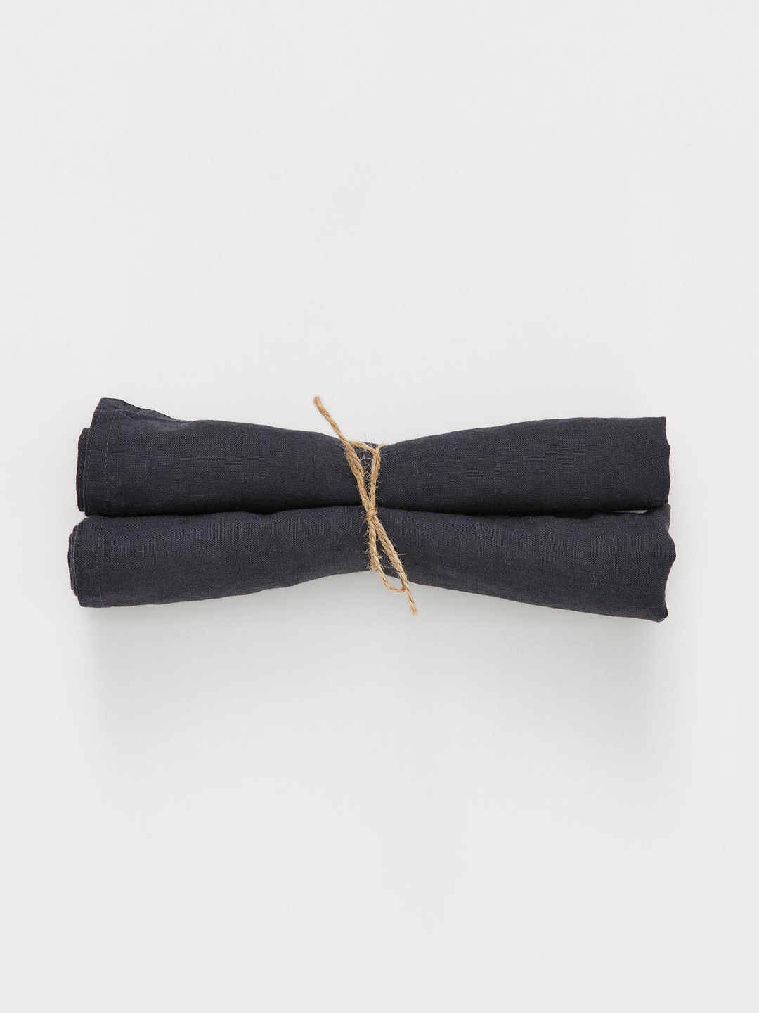 

H&M Charcoal Grey 2-Pack Linen Napkins
