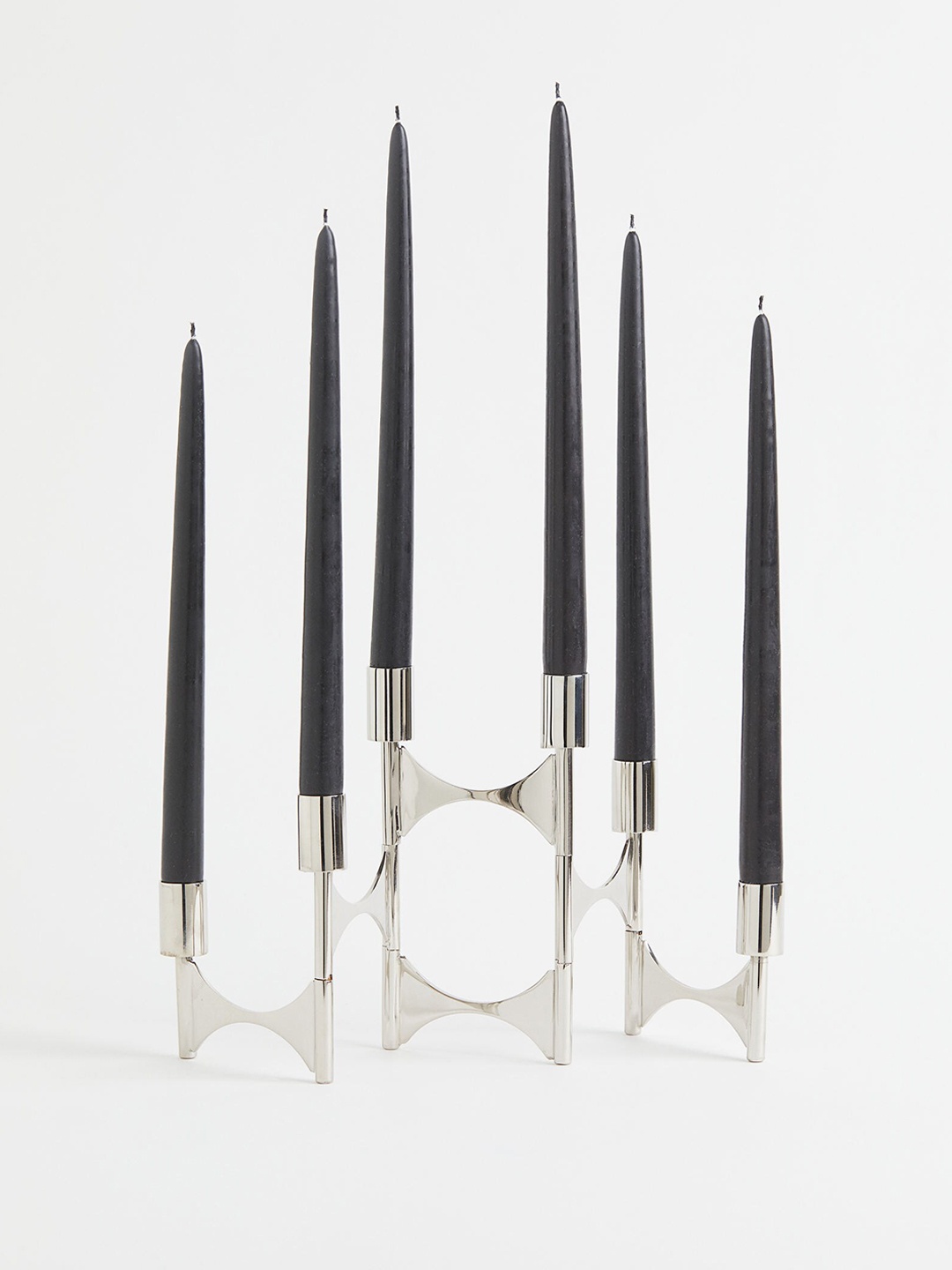 

H&M Silver-Toned Metal Candle Holder