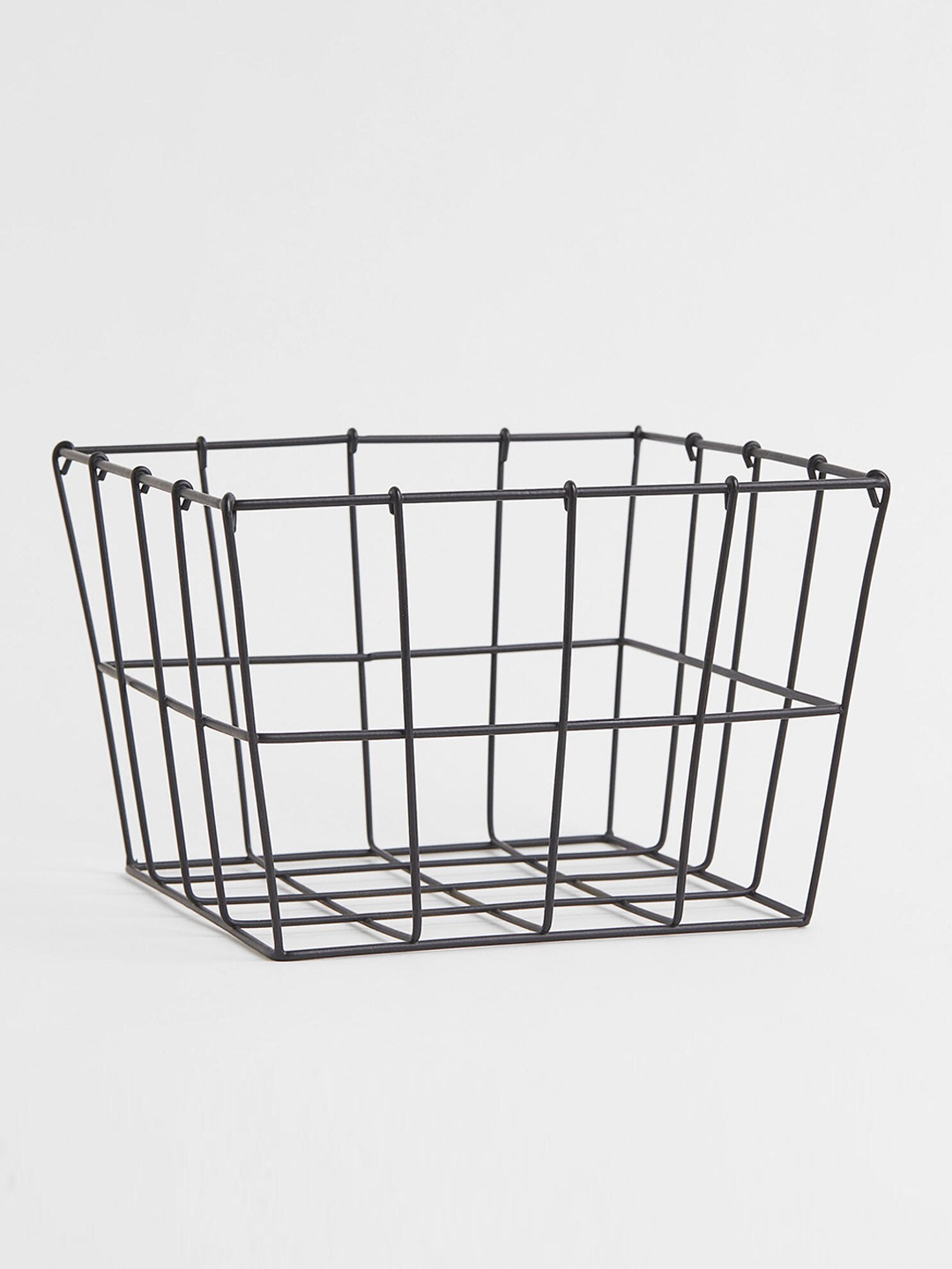 

H&M Black Large Metal Wire Basket