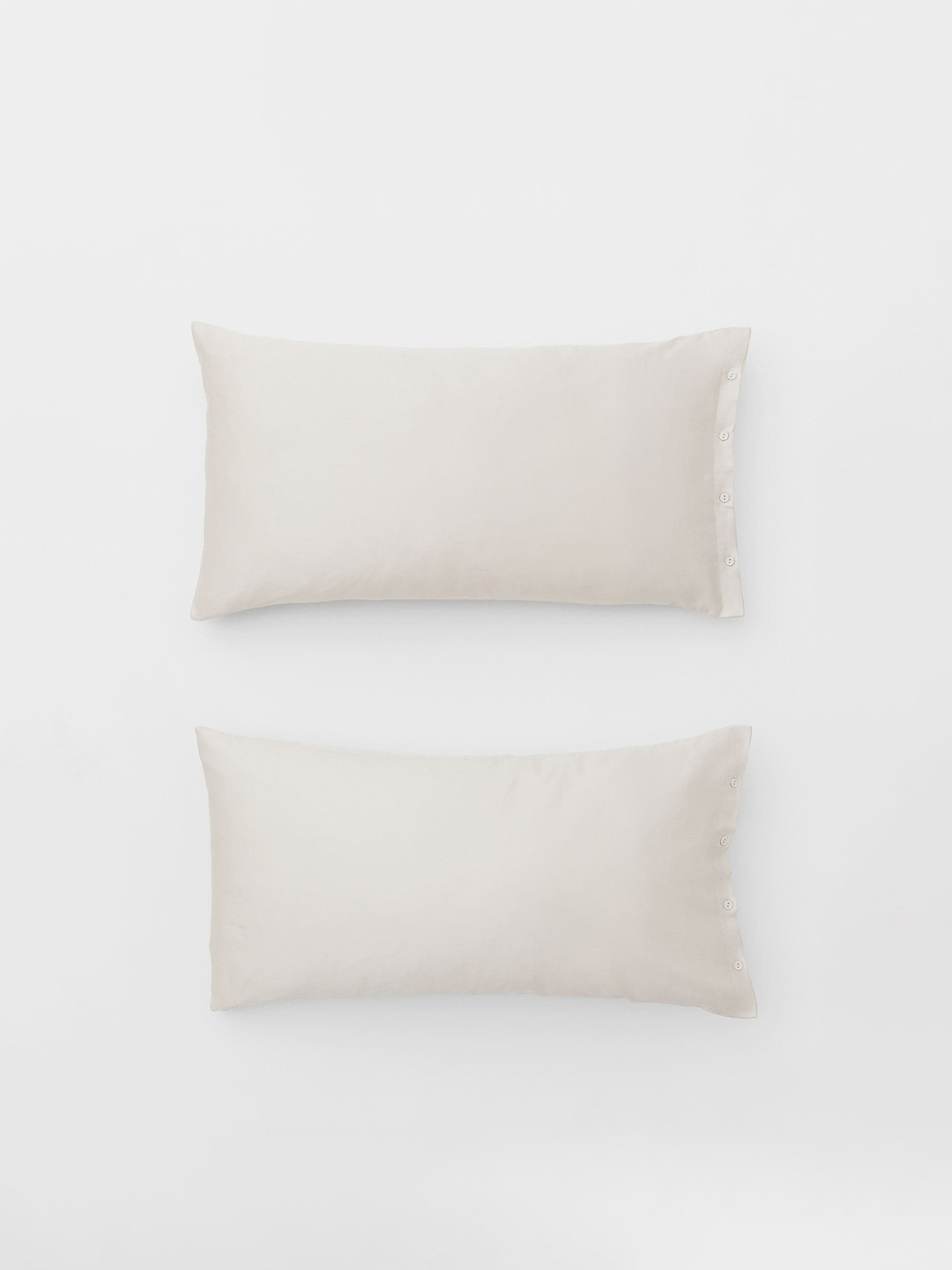 

H&M Beige 2-Pack Satin Pillowcases