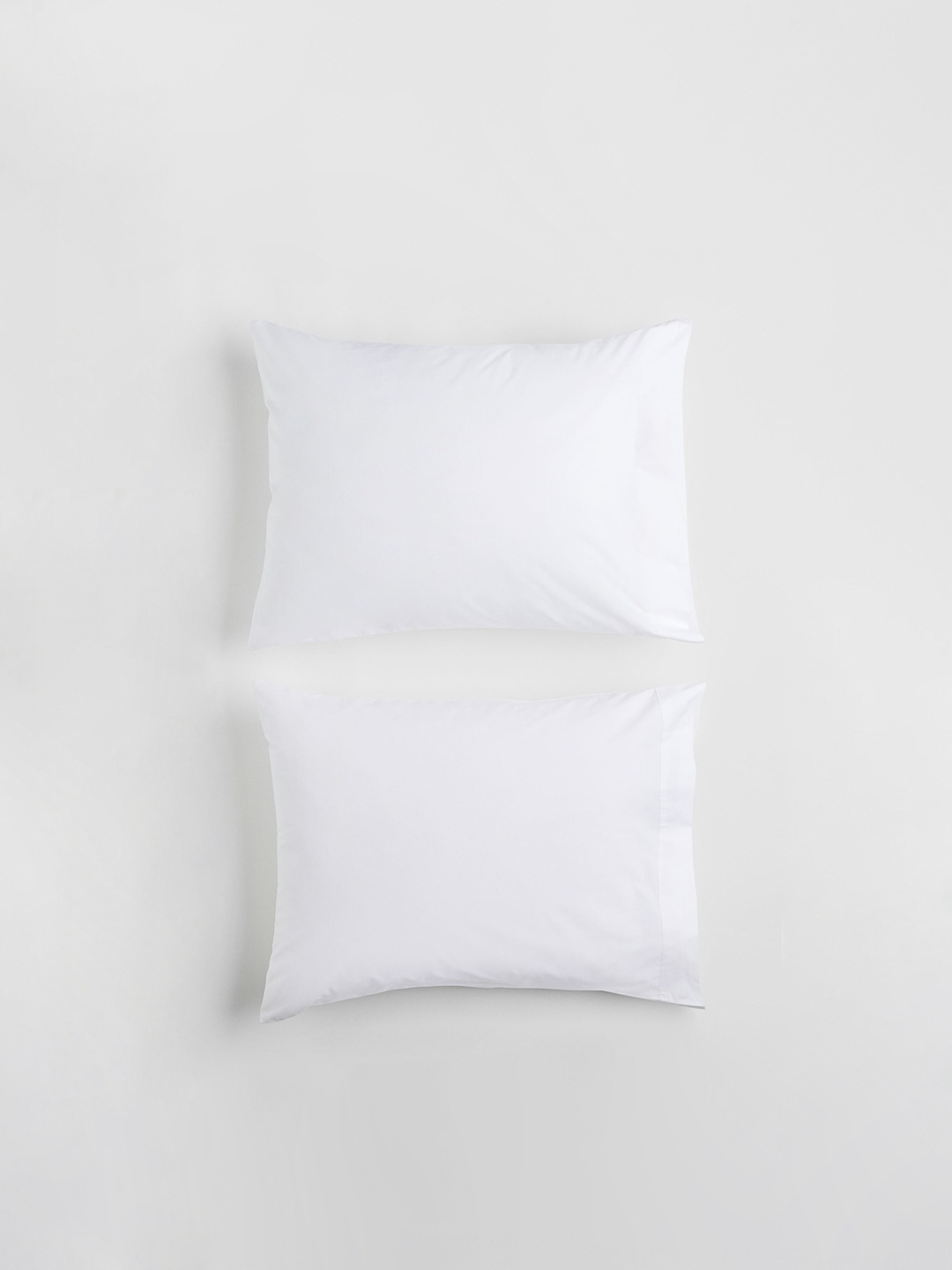 

H&M Pack of 2 White Cotton Percale Pillowcases
