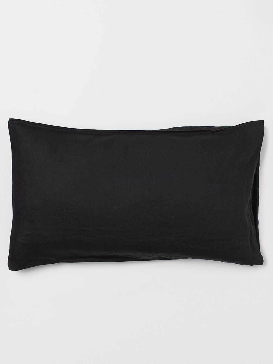 

H&M Black Single Washed Linen Pillowcase