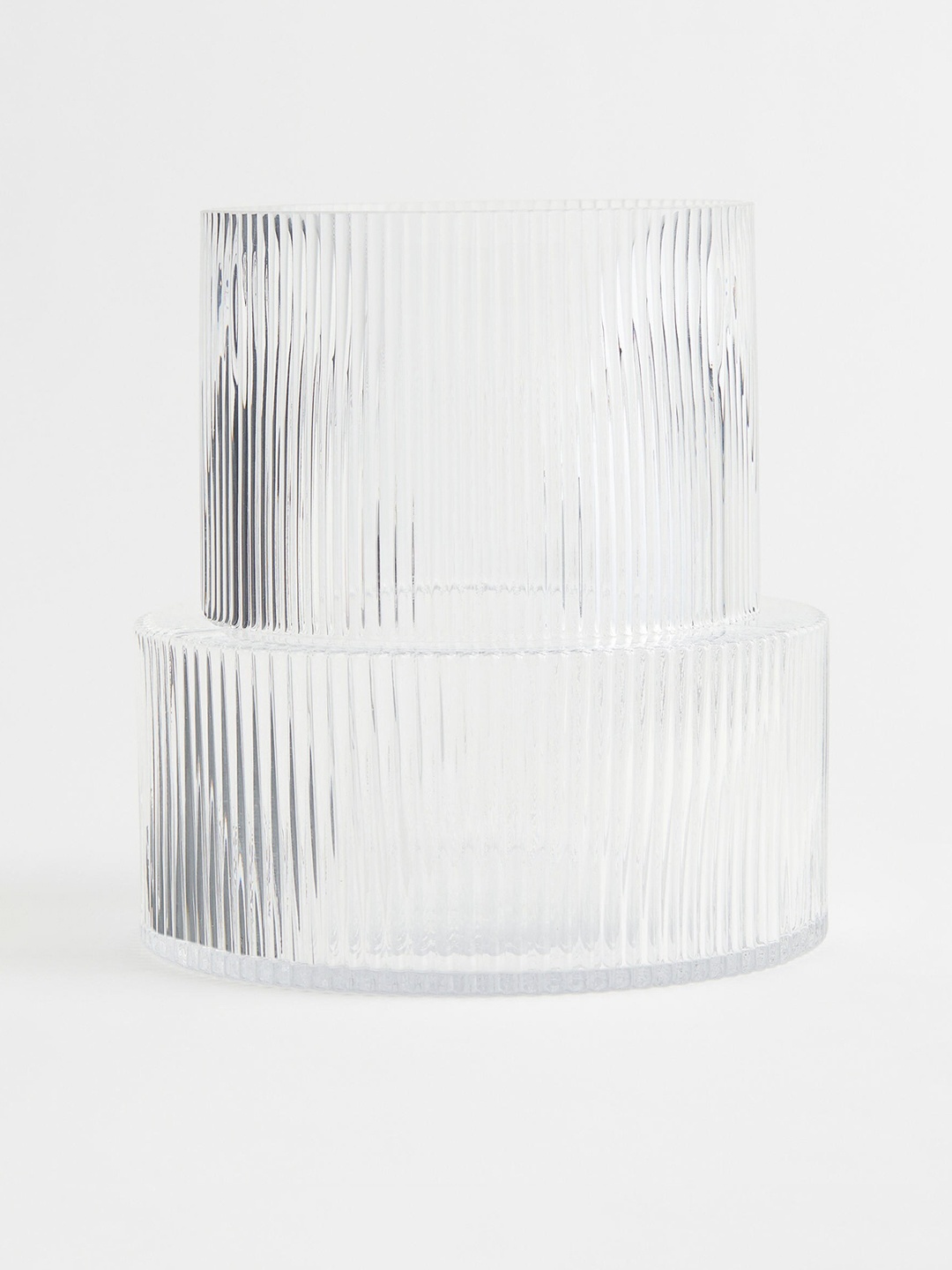 

H&M Transparent Glass Vase