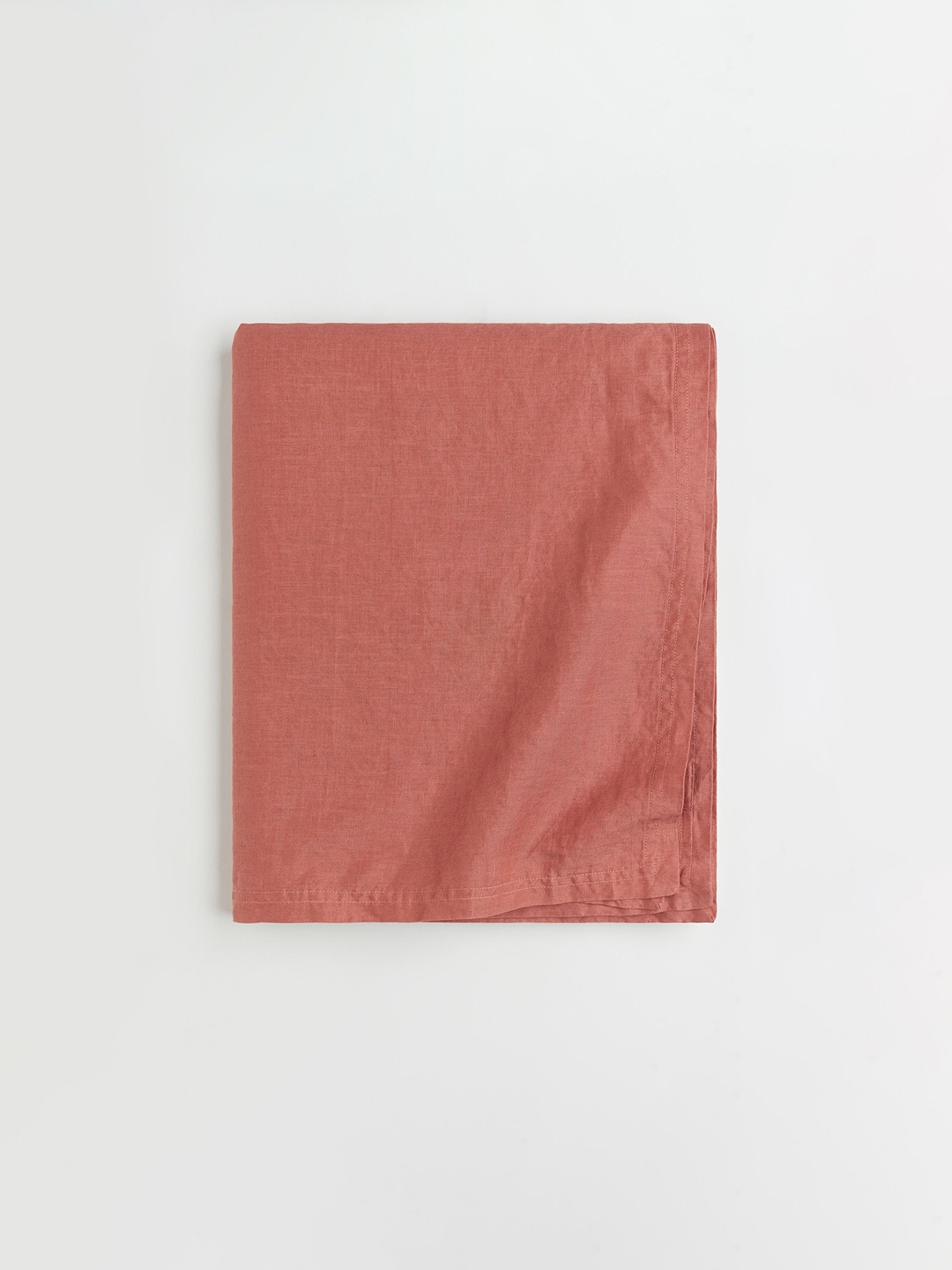 

H&M Washed Linen Table Cloth, Orange