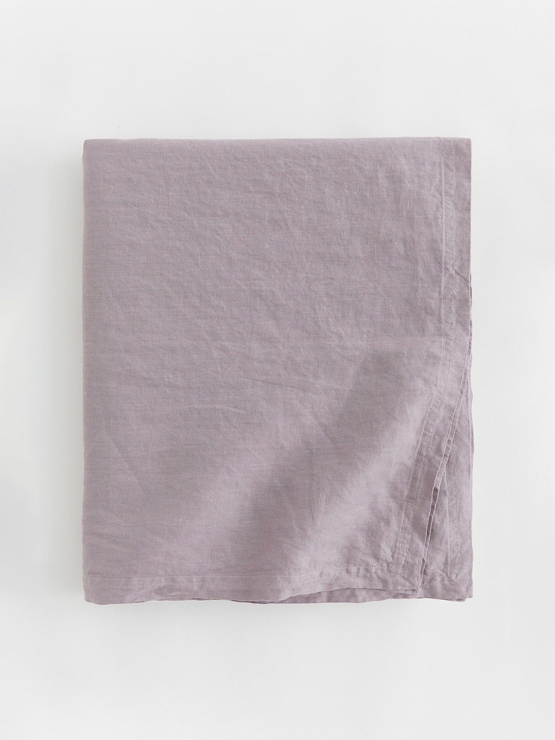 

H&M Purple Washed Linen Tablecloth