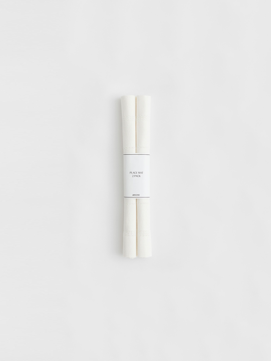 

H&M 2-Pack Linen-Blend Table Mats, White