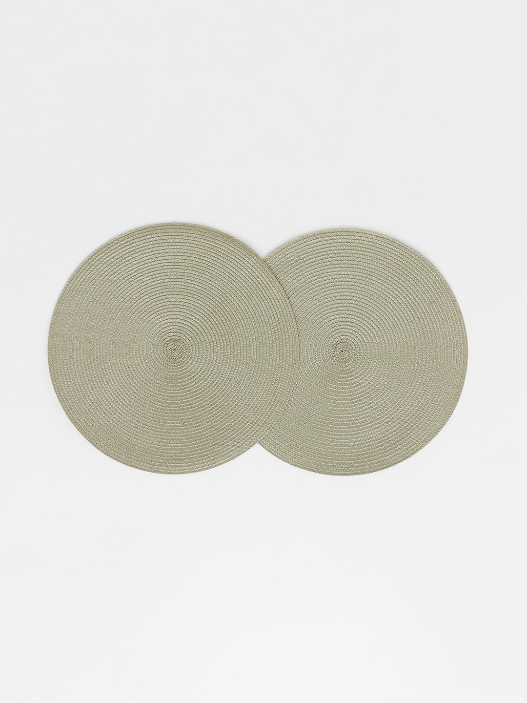 

H&M Green 2-Pack Round Table Mats