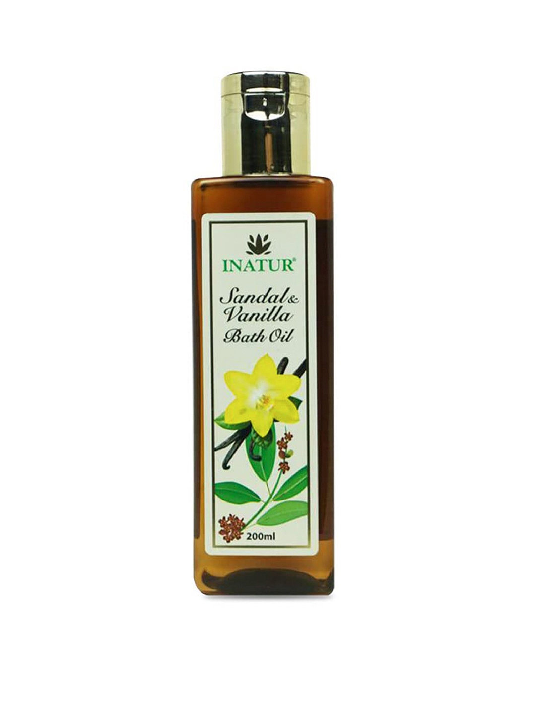 

Inatur Sandal & Vanilla Bath Oil 200 ml, Yellow