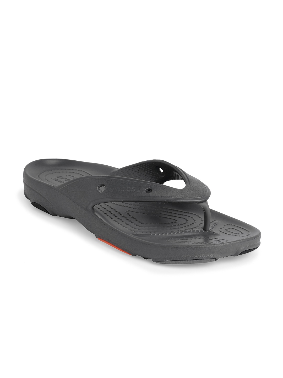 

Crocs Unisex Grey Solid Classic All-Terrain Flip Clogs