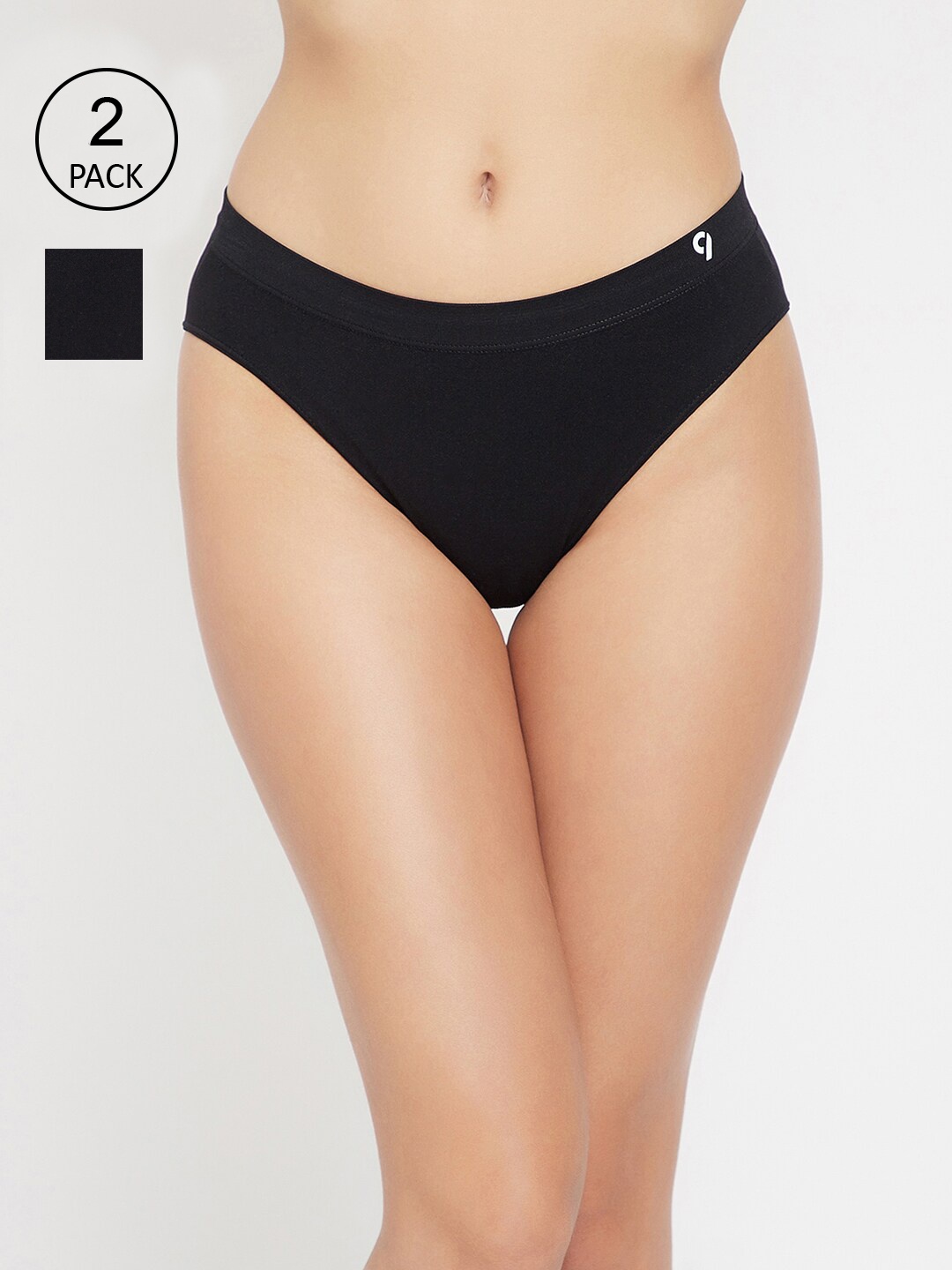 

C9 AIRWEAR Women Pack Of 2 Assorted Seamless Basic Briefs