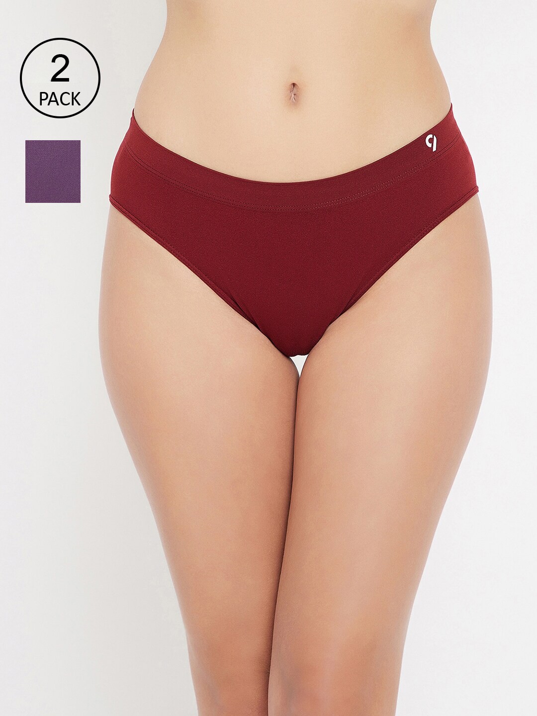 

C9 AIRWEAR Women Pack Of 2 Assorted Basic Briefs, Multi