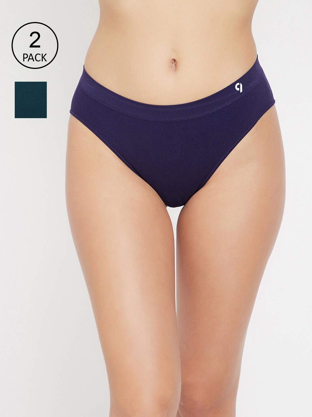 

C9 AIRWEAR Women Pack of 2 Assorted Basic Briefs