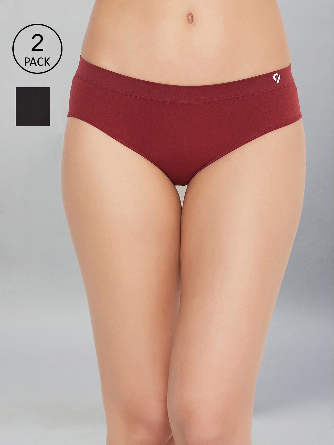 

C9 AIRWEAR Women Pack Of 2 Assorted Basic Briefs