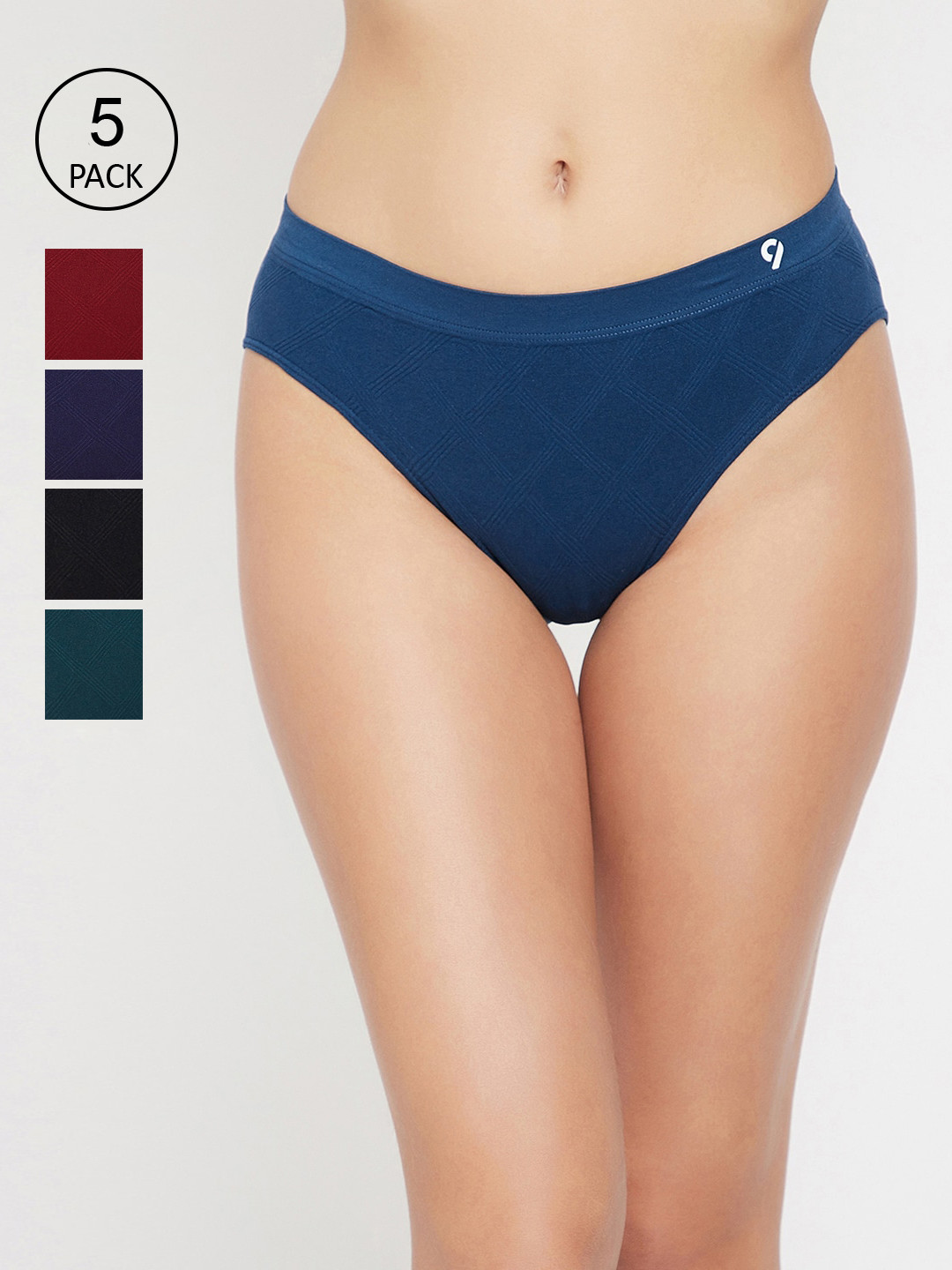 

C9 AIRWEAR Women Pack Of 5 Assorted Basic Briefs