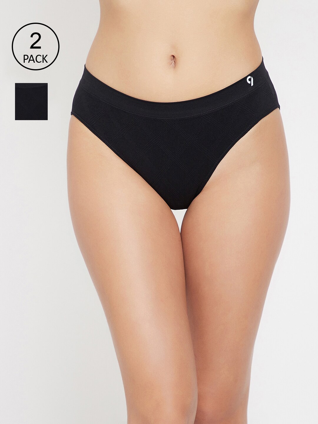 

C9 AIRWEAR Women Pack of 2 Assorted Basic Briefs