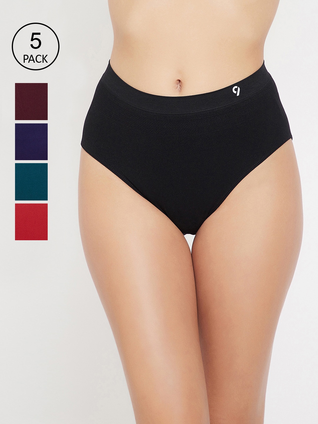 

C9 AIRWEAR Women Pack Of 5 Assorted Seamless Hipster Briefs