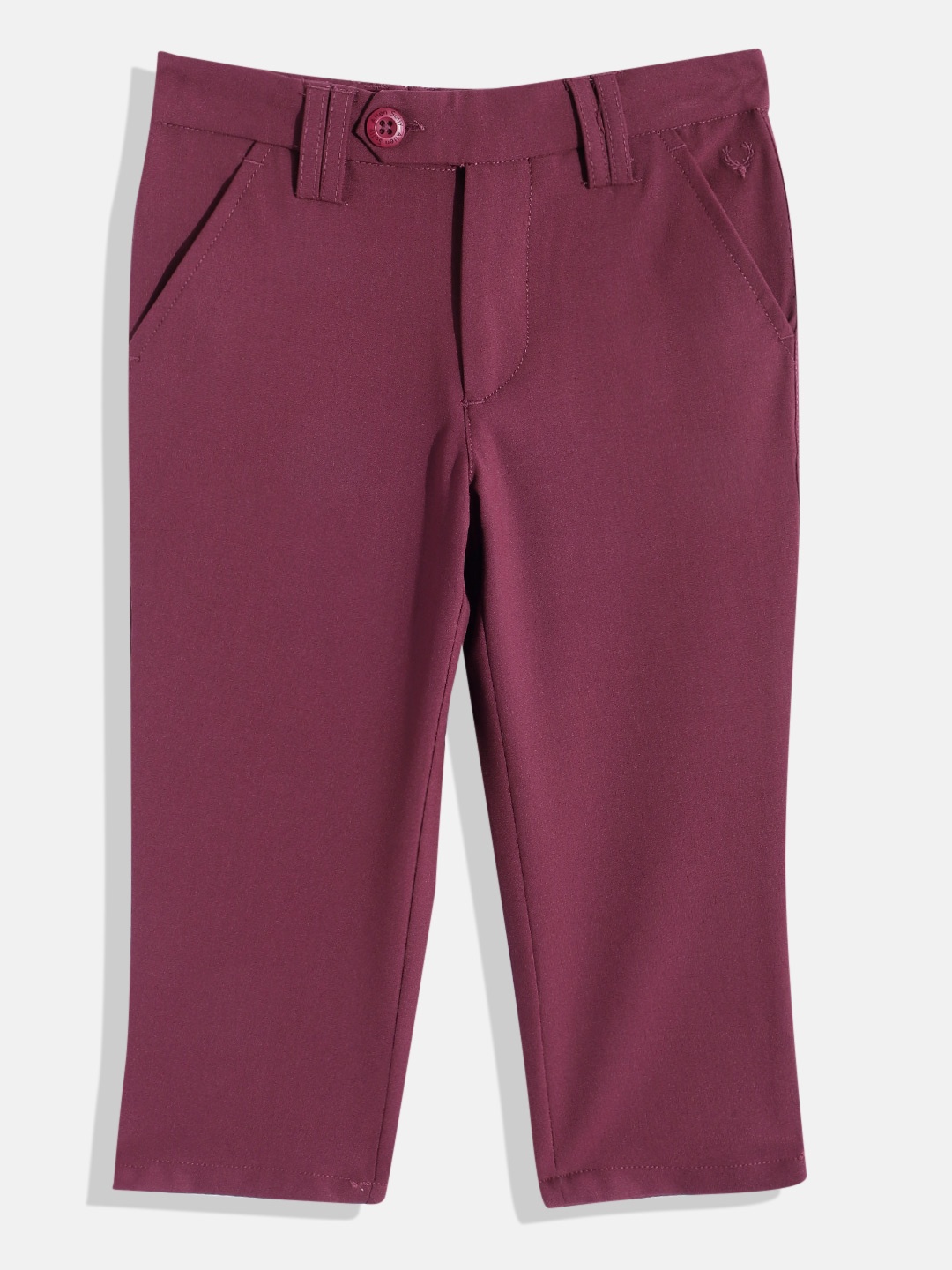 

Allen Solly Junior Boys Trousers, Burgundy