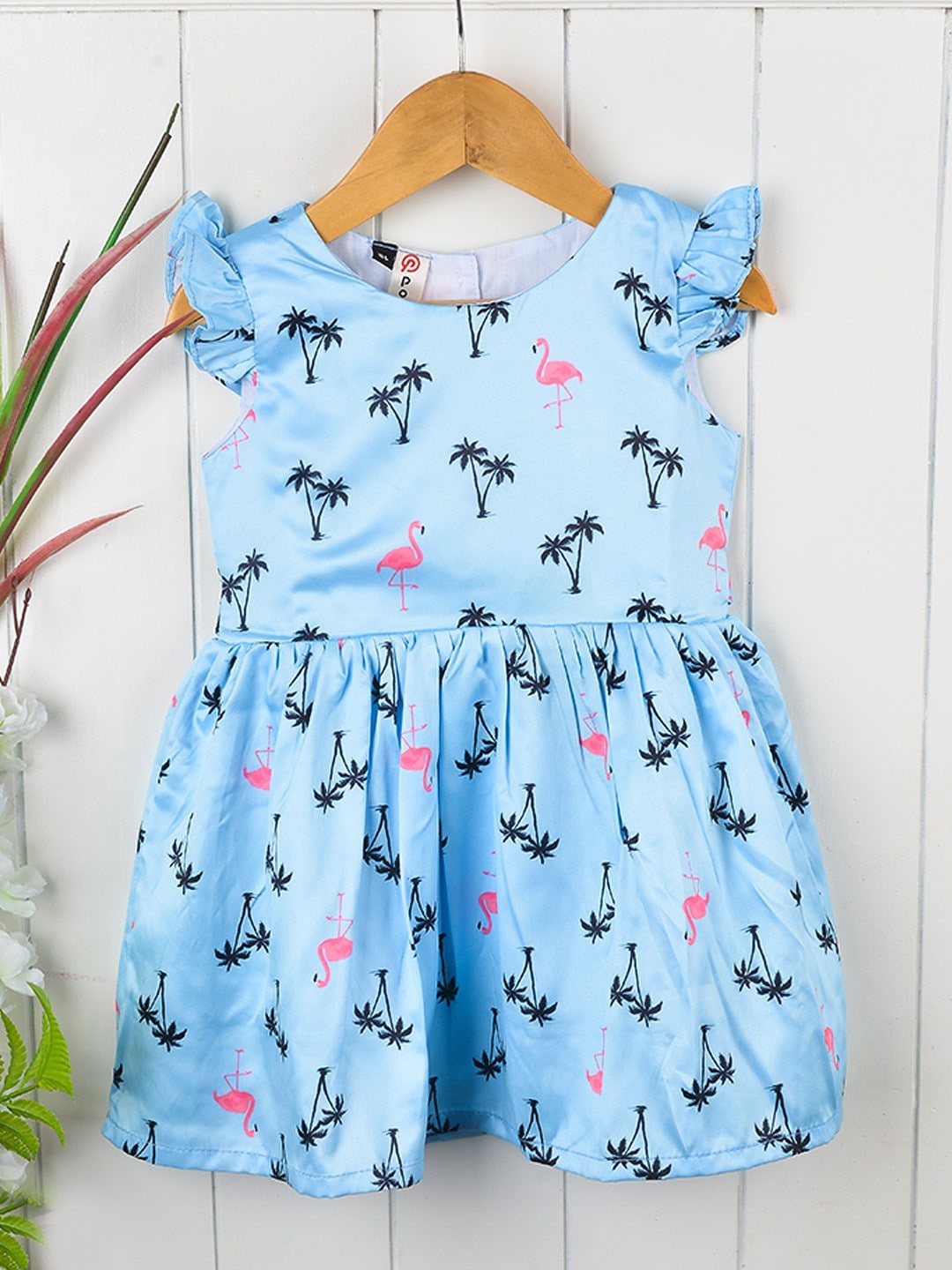 

POPLINS Girls Blue Dress