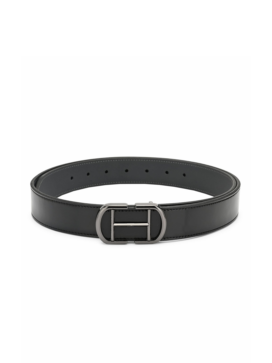 

Calvadoss Boys Black Solid PU Belt