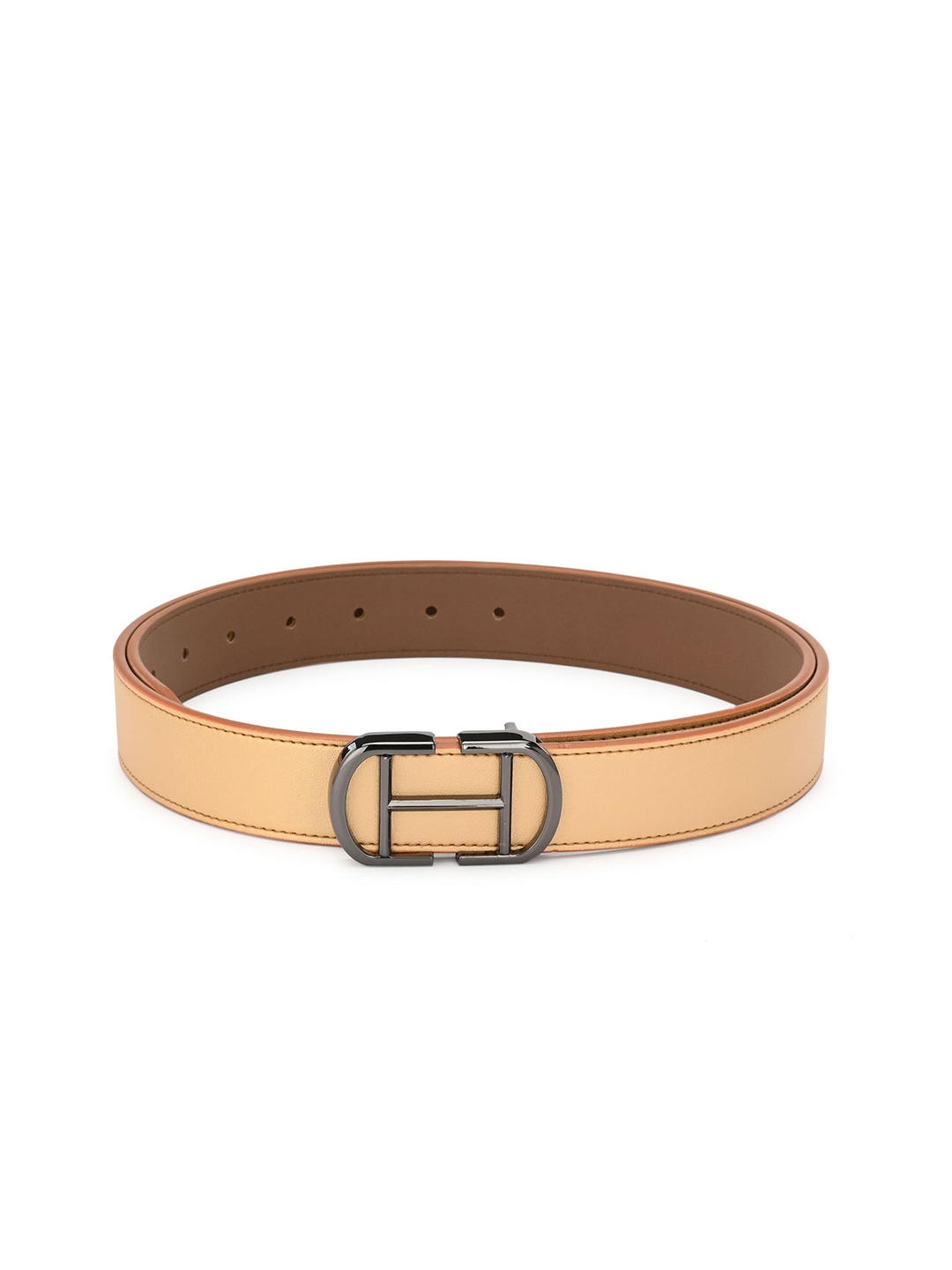 

Calvadoss Girls Peach-Coloured LEATHER FINISH PU