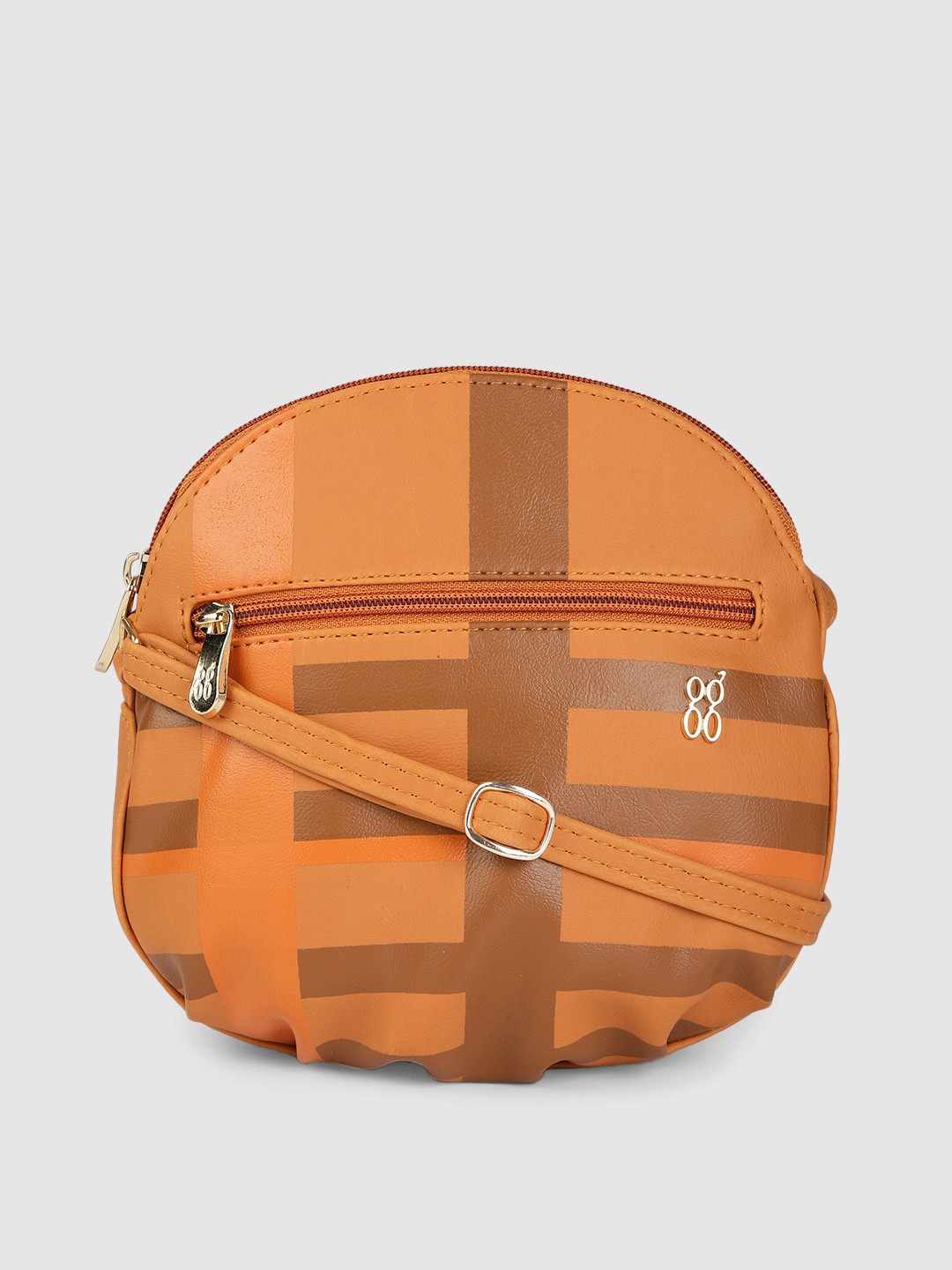 

Baggit Yellow Printed Sling Bag