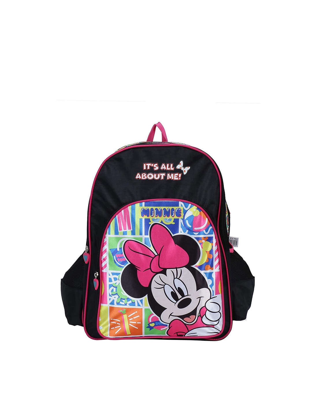 

Disney Unisex Kids Black & Pink Minnie Mouse Backpack