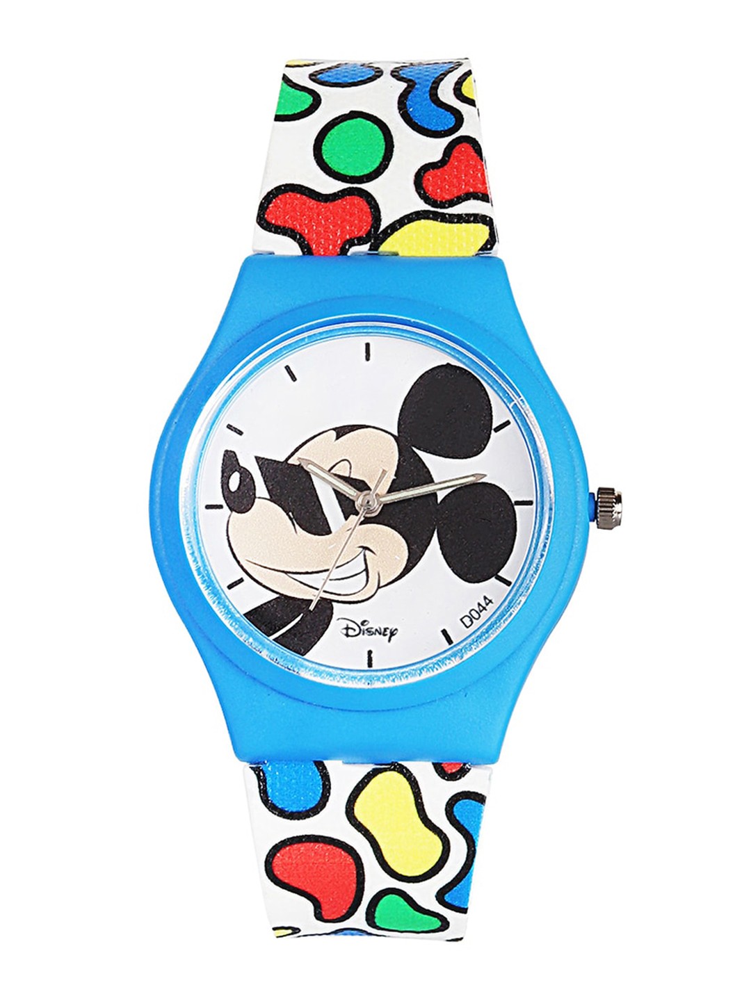 

Disney Unisex Kids Printed Dial & Straps Analogue Automatic Watch W9Y-VCPL-DIS-AZ76, Blue
