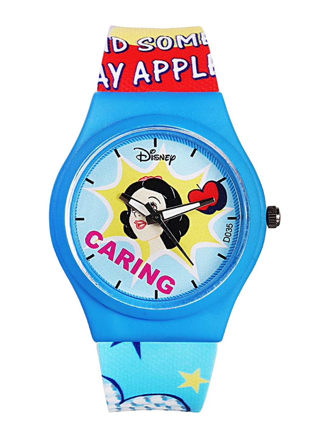 

Disney Unisex Kids Printed Dial & Straps Analogue Automatic Watch W9Y-VCPL-DIS-AZ68, Blue