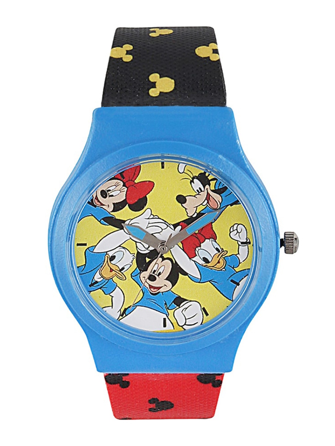 

Disney Unisex Kids Printed Dial & Straps Analogue Automatic Watch W9Y-VCPL-DIS-AZ23, Blue