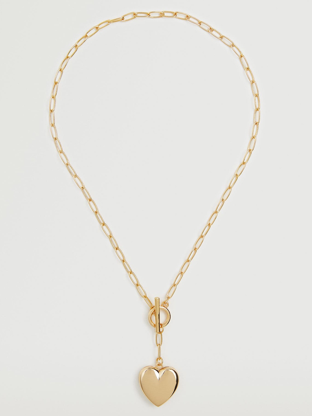 

MANGO Gold-Toned Lariat Necklace