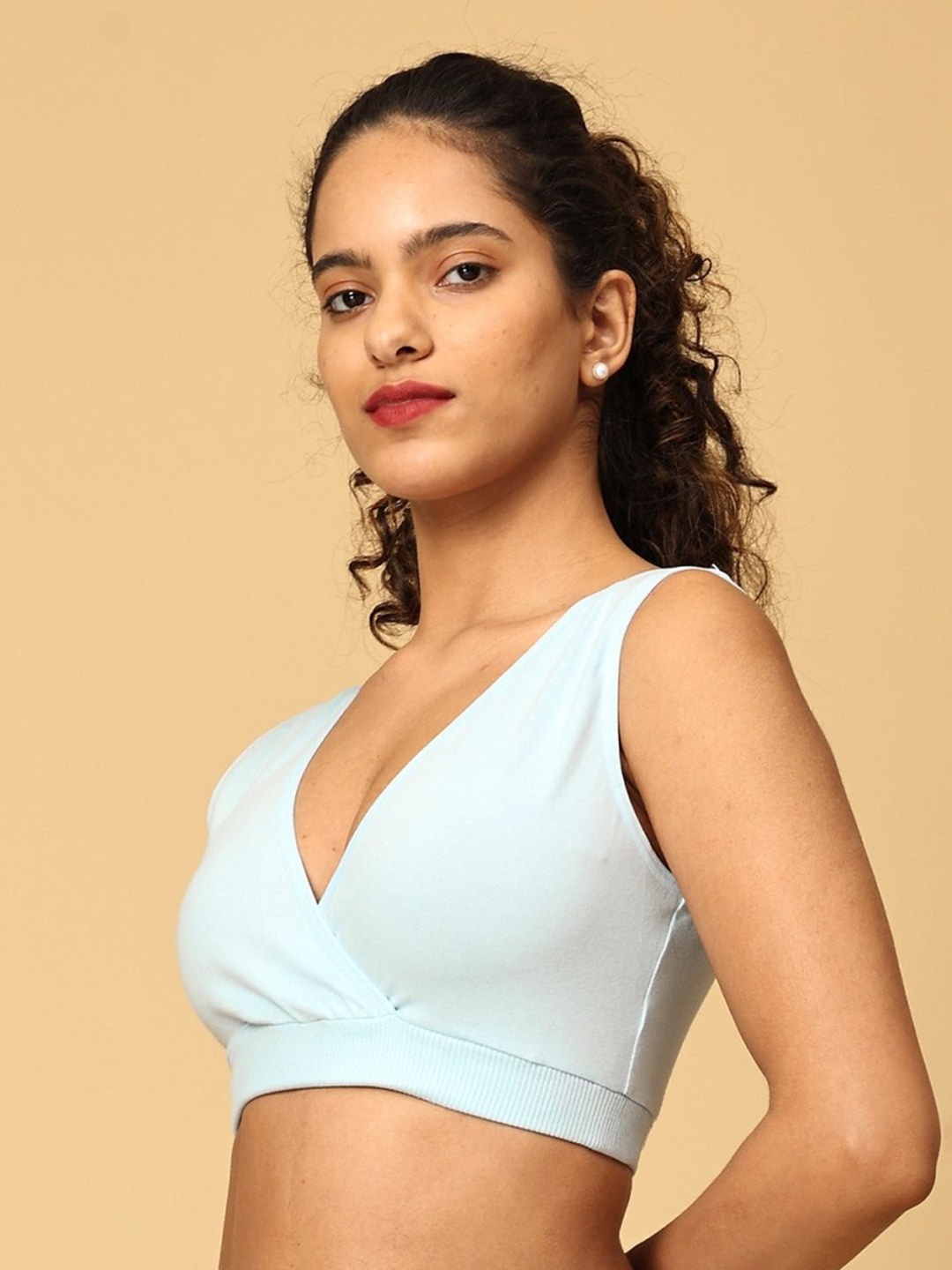 

The Mom Store Blue Maternity Bra