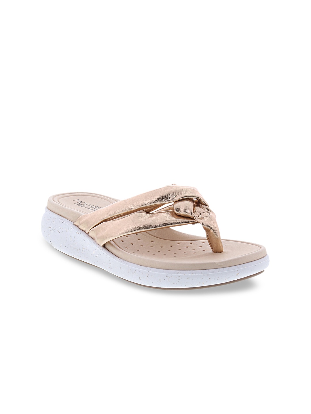 

MODARE Women Rose Gold Open Toe Flats