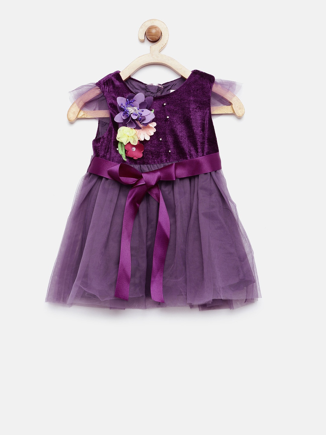 

Nauti Nati Girls Purple Fit & Flare Dress