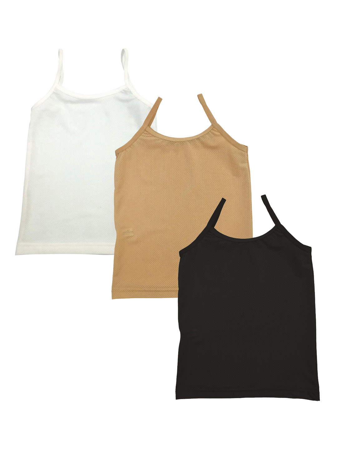 

Zoom Minimondo Girls Pack Of 3 Assorted Innerwear Vests