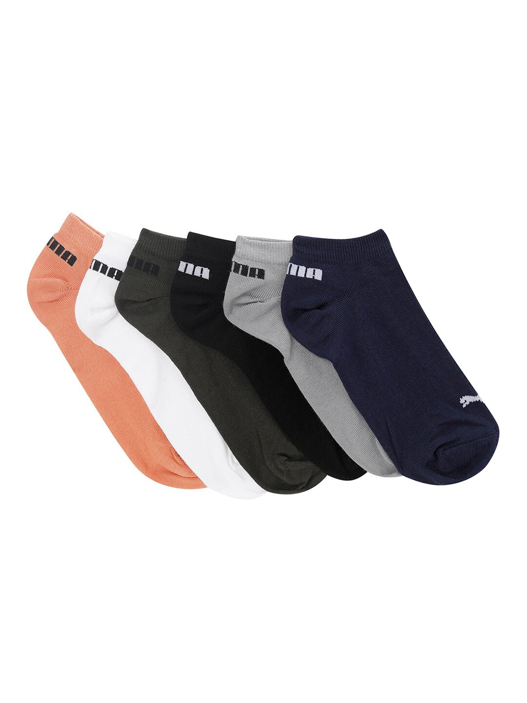 

Puma Unisex Pack of 6 Sneaker Socks, Blue
