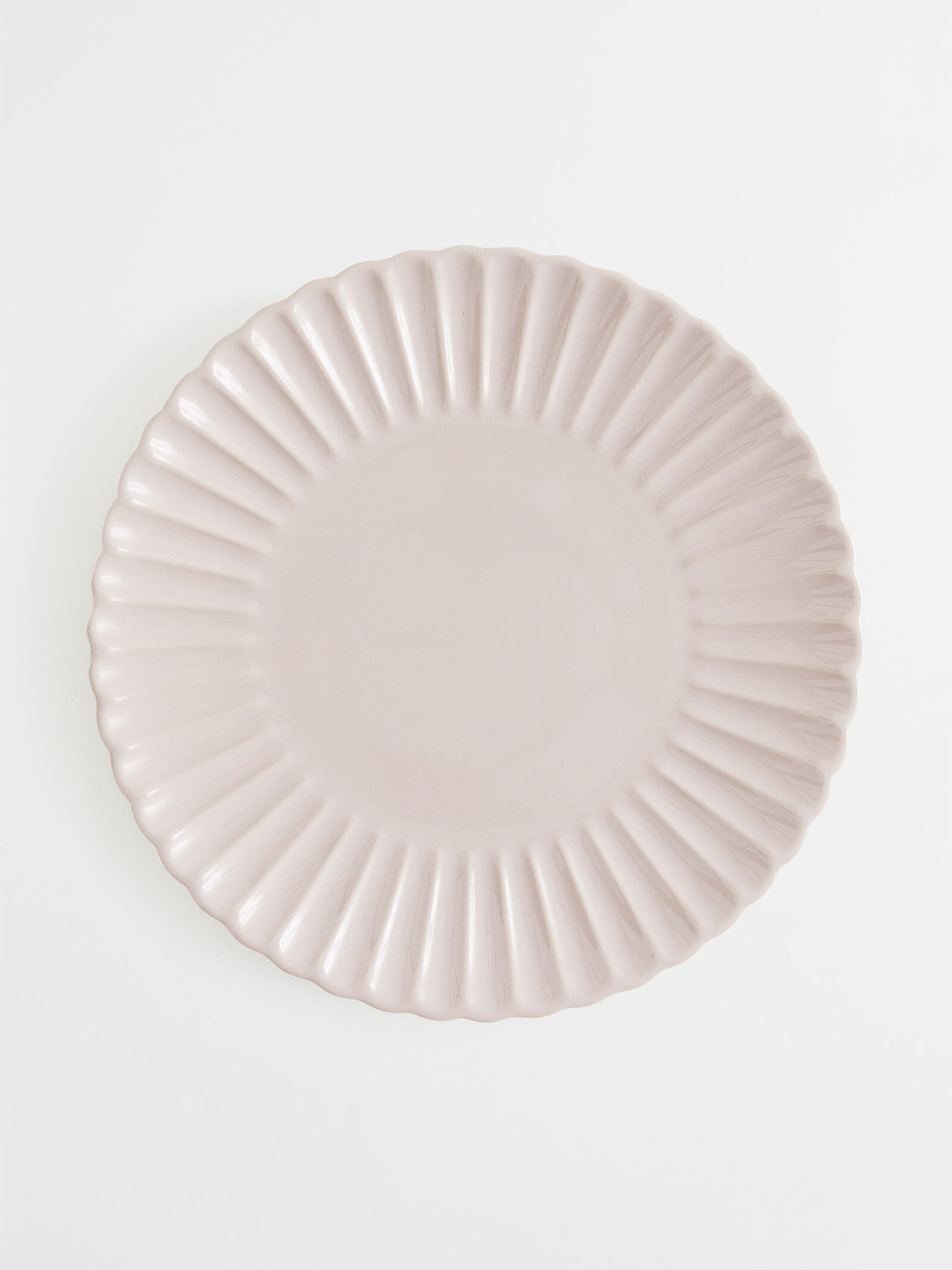 

H&M Beige Stoneware Plate