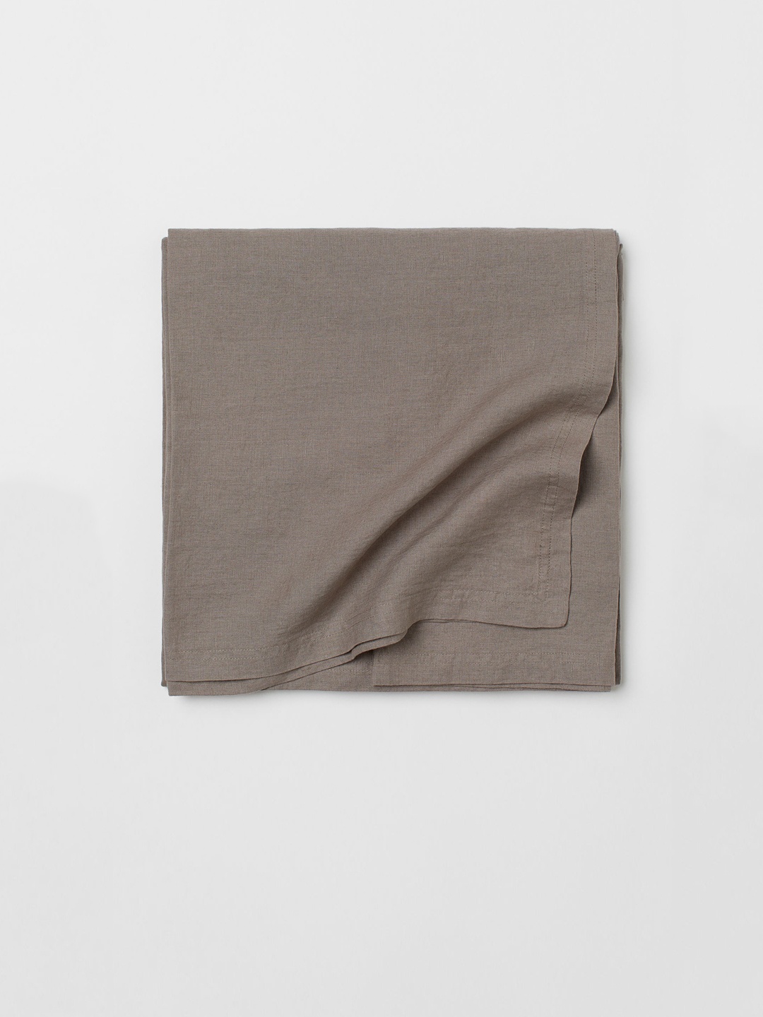 

H&M Grey Linen Tablecloth