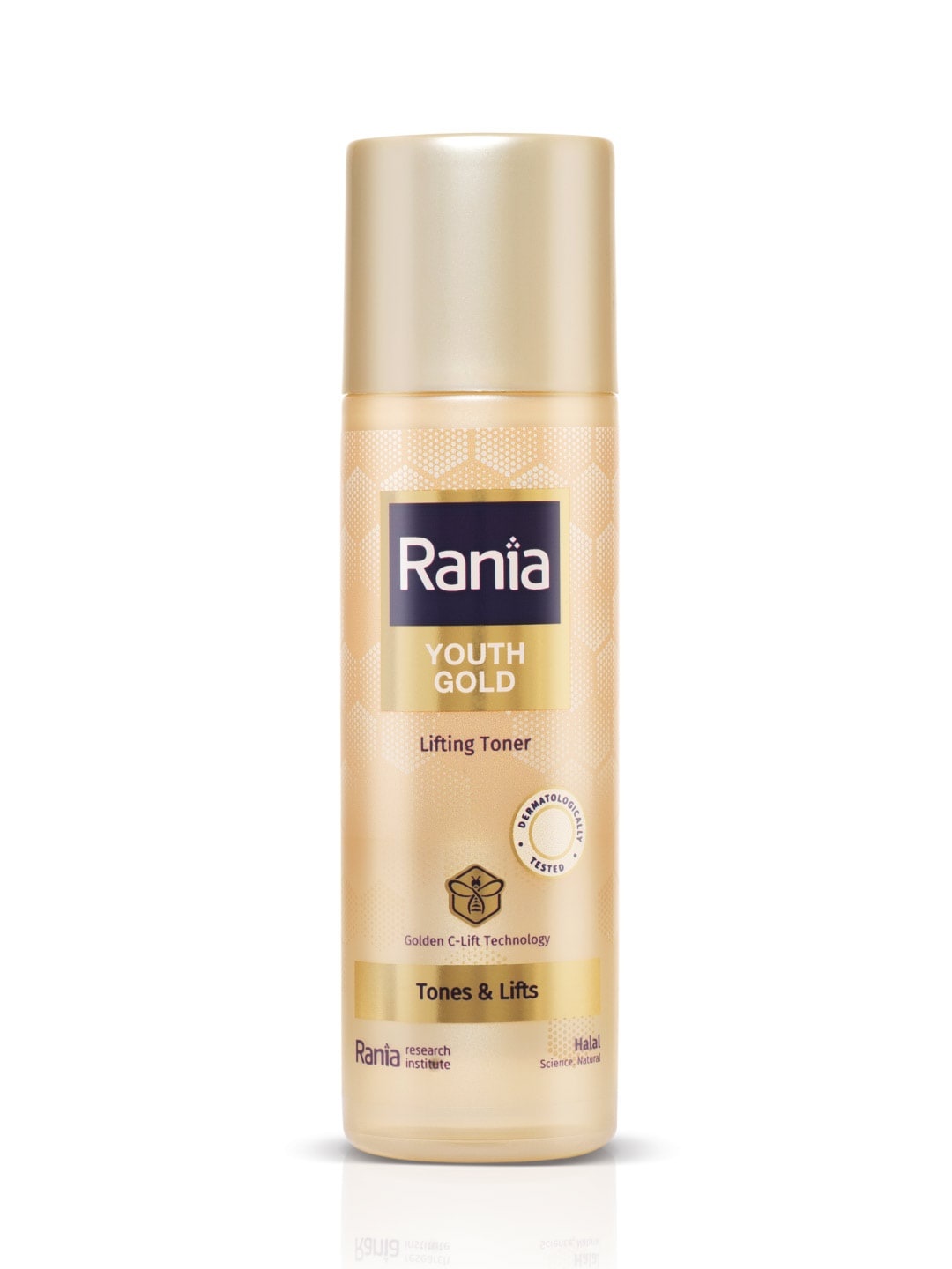 

Rania Youth Gold Lifting Toner with Gold Stabilized Vitamin C - 100ml