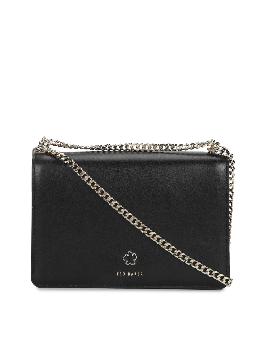 

Ted Baker Black Leather Structured Cross Body Bag