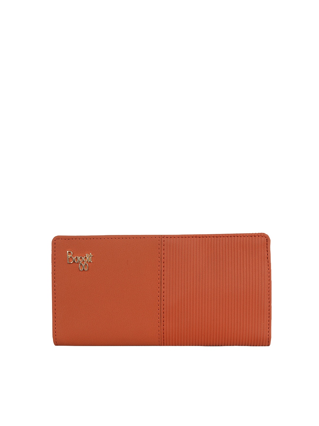 

Baggit Women Orange Solid Two Fold Wallet