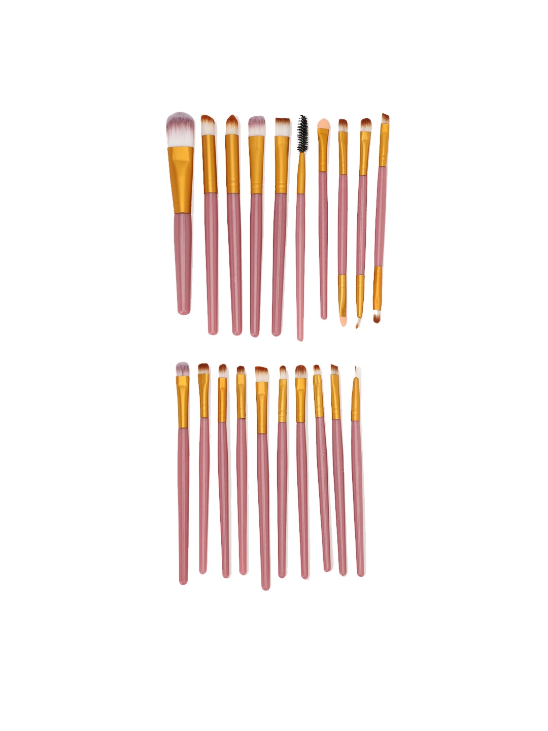 

FOREVER 21 Set of 20 Makeup Brushes, Pink
